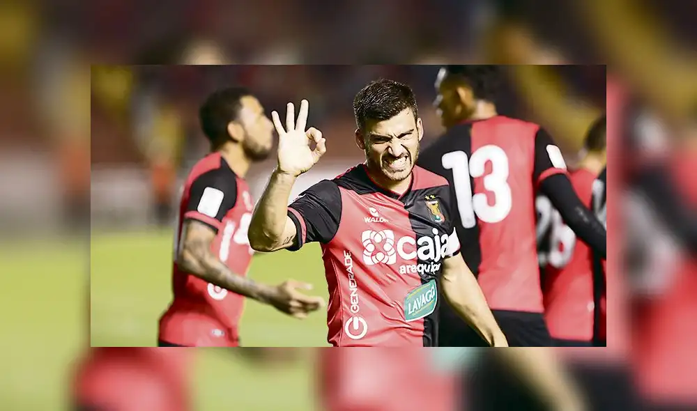 Cuesta. Goleador tiene 18 en el Clausura y 110 con Melgar.