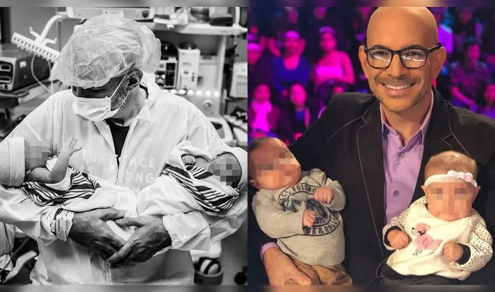 Ricardo Morán celebra cumpleaños de sus mellizos Ricardo Morán celebra cumpleaños de sus mellizos