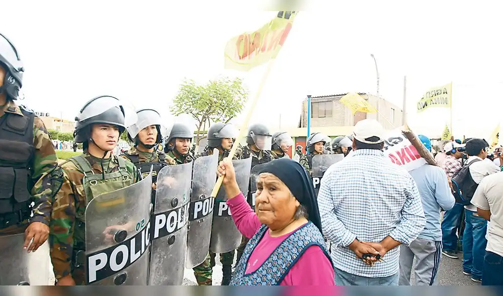 Población y obreros marcharán contra Tía María en Arequipa
