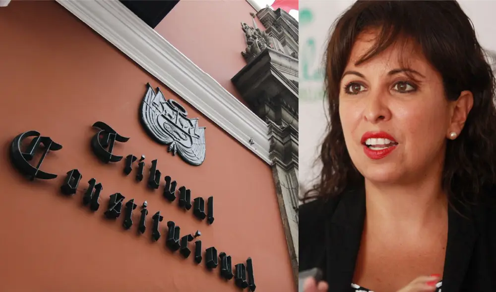 Patricia Chirinos Venegas juró para asumir el cargo de tercera vicepresidenta de la Mesa Directiva. Foto: composición La República