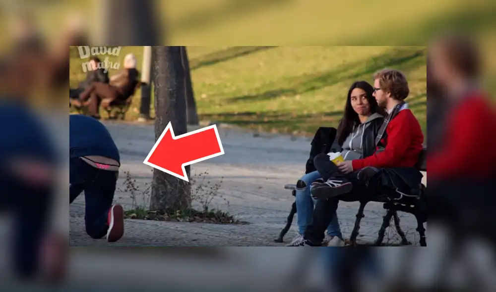 YouTube viral: hombre sale a las calles con ‘tanga’ y así fue la reacción de los transeúntes al notarlo [VIDEO]