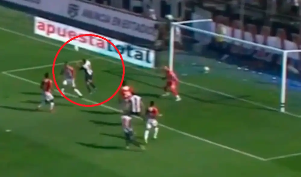 El primer gol de Alianza Lima en el 2023. Foto: captura Latina TV