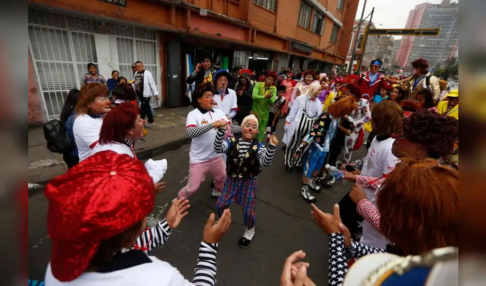 Así se celebró el Día del Payaso Peruano por calles de Lima [FOTOS]