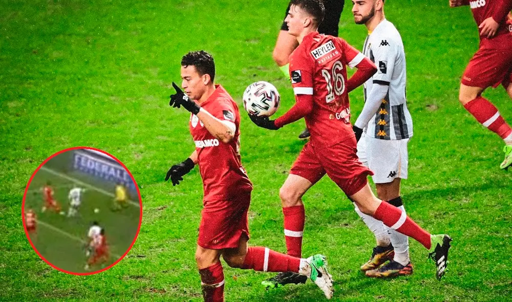 Cristian Benavente anotó su segundo gol con el Antwerp en la Liga belga. Foto: Sport Center