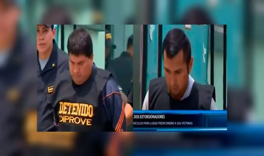 Puente Piedra: PNP capturó a dos sujetos que robaban vehículos y extorsionaban a dueños