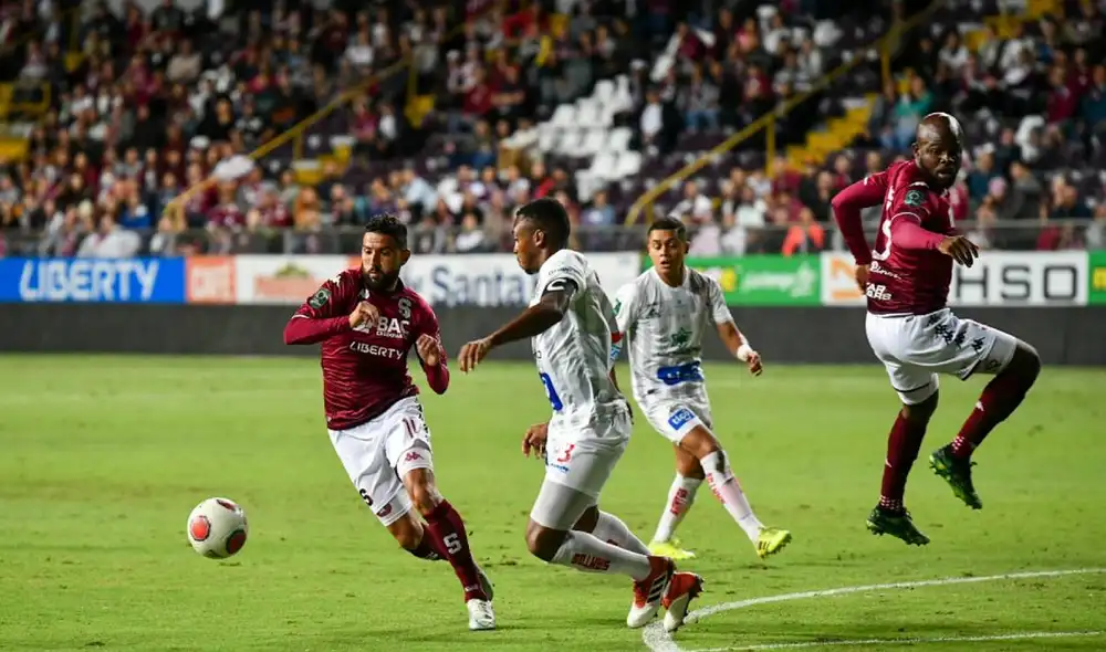 Saprissa vs. Santos, Copa 2022 Costa Rica. Se enfrentaron por la ida de los cuartos de final. Foto: Twitter Deportivo Saprissa Saprissa vs. Santos, Copa 2022 Costa Rica. Se enfrentaron por la ida de los cuartos de final. Foto: Twitter Deportivo Saprissa