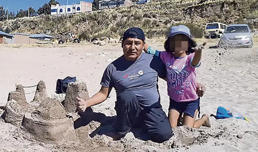 Primer agente caído del 2021. Agente Marcial Huanacuni. Foto: difusión