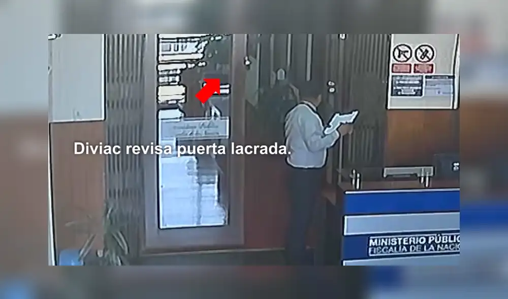Pedro Chávarry: Así irrumpieron en oficinas lacradas en el Ministerio Público [VIDEO]