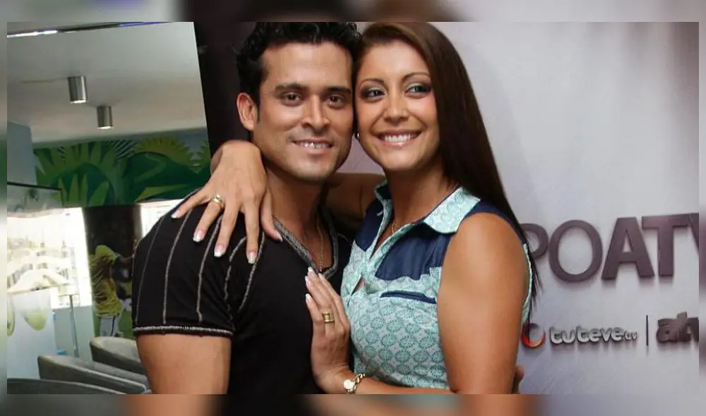 Karla Tarazona y Christian Domínguez. Karla Tarazona y Christian Domínguez.