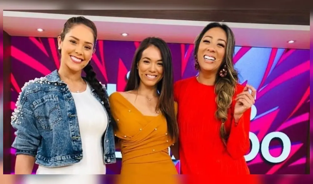 Karen Schwarz, Jazmín Pinedo y Cathy Saenz