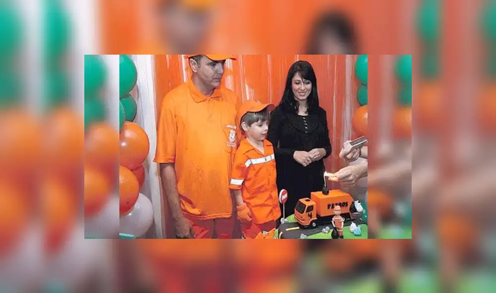 Facebook viral: niño celebra su cumpleaños con la temática del oficio de su padre y conmueve a miles [FOTOS]