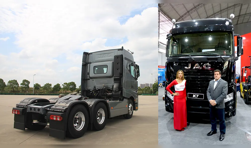 JAC presente en el Perú Cargo Week con su tracto camión más potente