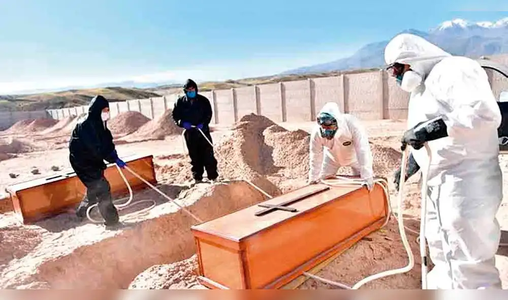 CEMENTERIO. Jueza Apaza ordenó suspender los entierros CEMENTERIO. Jueza Apaza ordenó suspender los entierros