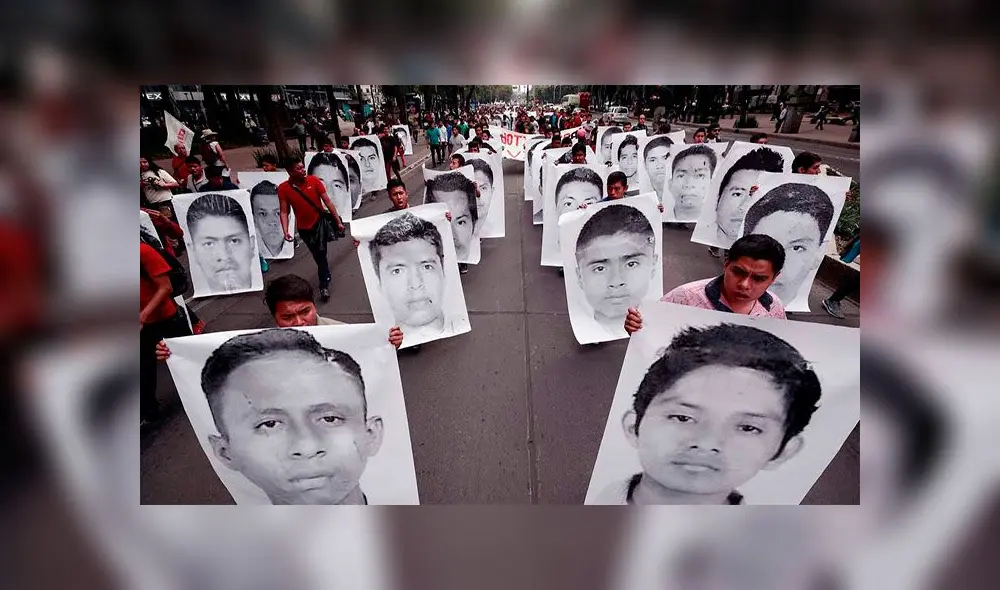 El caso de los 43 de Ayotzinapa conmocionó a México en 2014. Foto: Correo El caso de los 43 de Ayotzinapa conmocionó a México en 2014. Foto: Correo