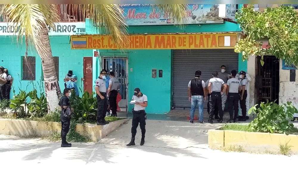 La pareja habría tenido una fuerte discusión al interior de su restaurante. La pareja habría tenido una fuerte discusión al interior de su restaurante.