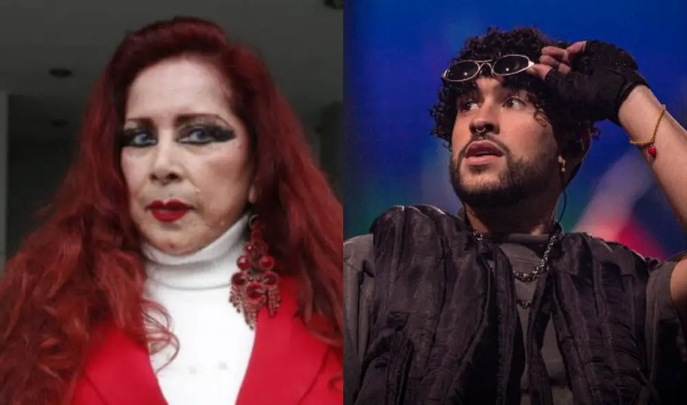 Monique Pardo niega ser fanática de Bad Bunny. Foto: composición LR/ @moniquepardo/Instagram