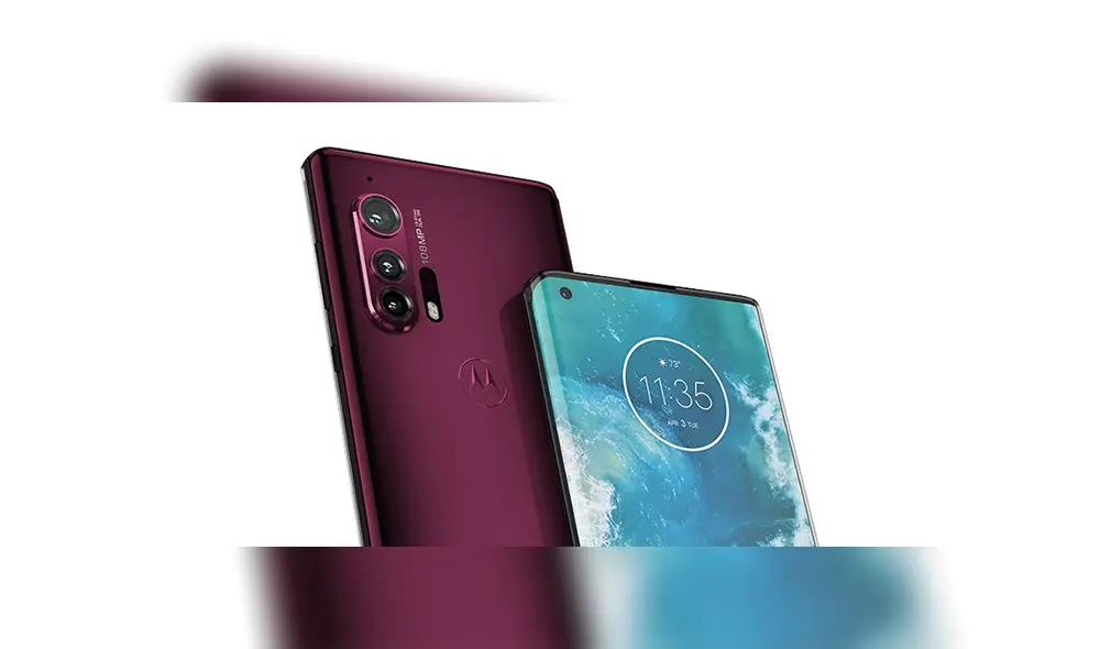 Presuntas imágenes de prensa han desvelado el aspecto del Motorola Edge+. Presuntas imágenes de prensa han desvelado el aspecto del Motorola Edge+.