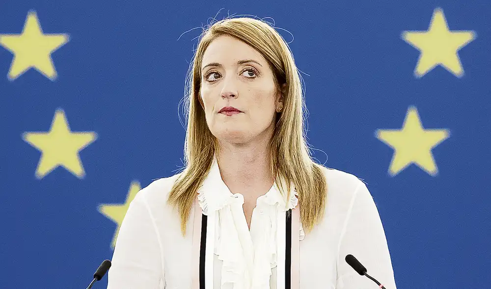 Estrellada. Eva Kailí, vicepresidenta de la Eurocámara. Foto: EFE Estrellada. Eva Kailí, vicepresidenta de la Eurocámara. Foto: EFE