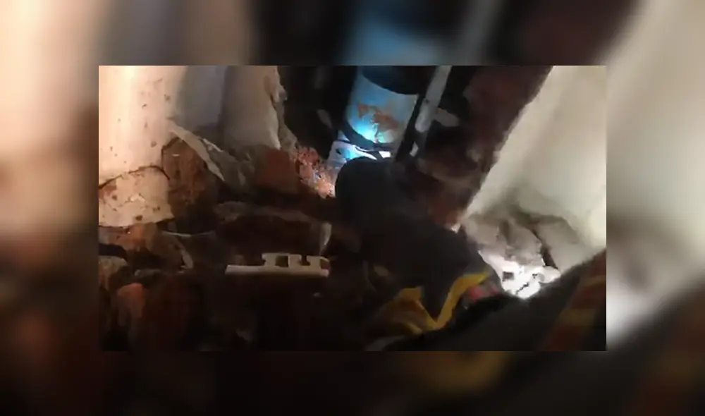 A través de YouTube se ha vuelto viral el momento en que uno rescatistas sacan a un gato de una tubería. A través de YouTube se ha vuelto viral el momento en que uno rescatistas sacan a un gato de una tubería.