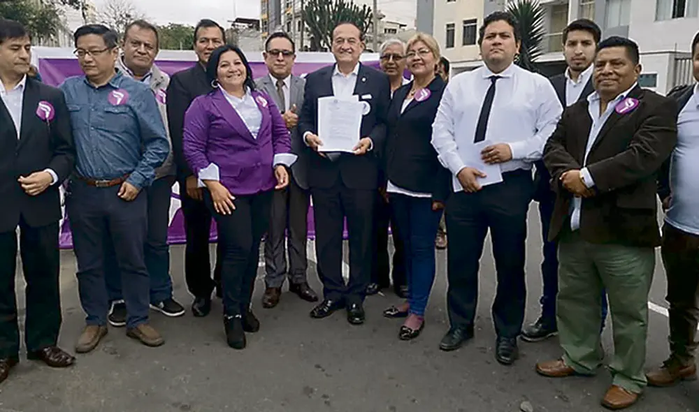 Inscripción: Todos por el Perú registró a sus postulantes. (Foto: Andina)
