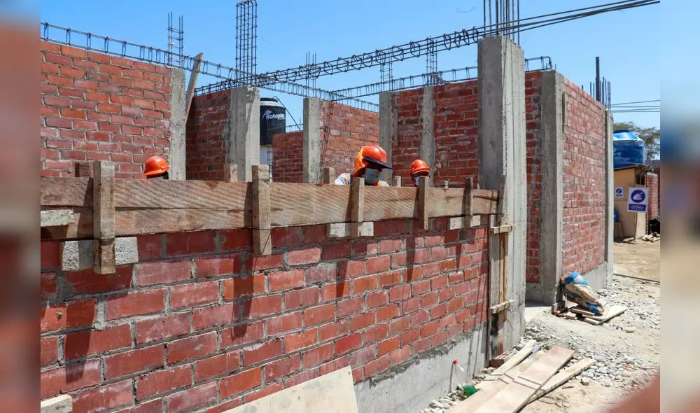 Construcción de colegio culminará en diciembre. (Foto: ARCC) Construcción de colegio culminará en diciembre. (Foto: ARCC)