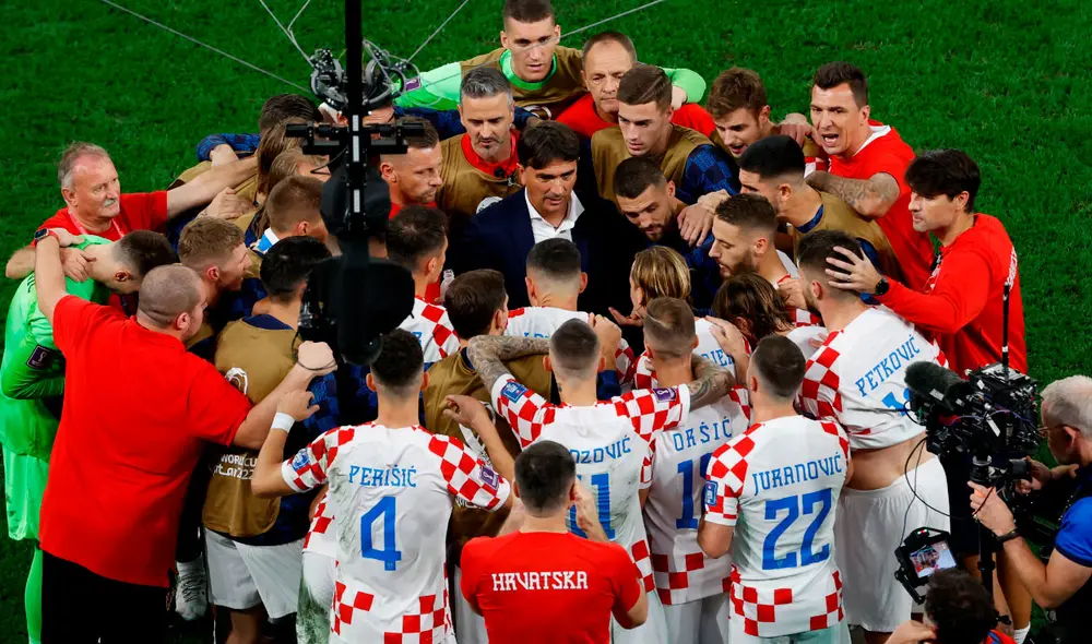 Los croatas se impusieron en la definición de los penales. Foto: EFE Los croatas se impusieron en la definición de los penales. Foto: EFE