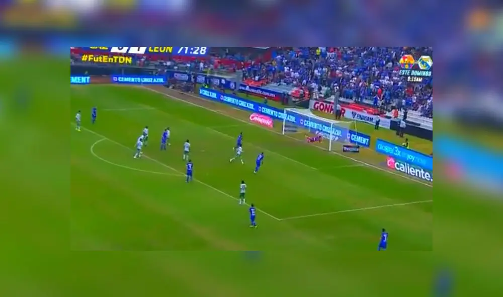 Cruz Azul vs León: Adrián Aldrete consiguió el empate con algo de suerte [VIDEO]