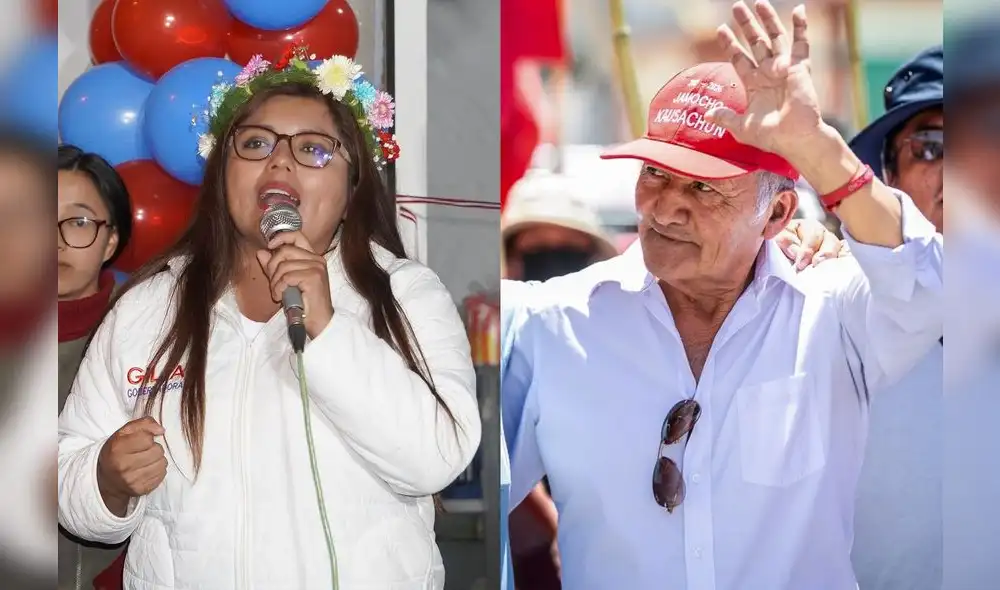 candidatos. Gilia Gutiérrez y Jaime Rodríguez.