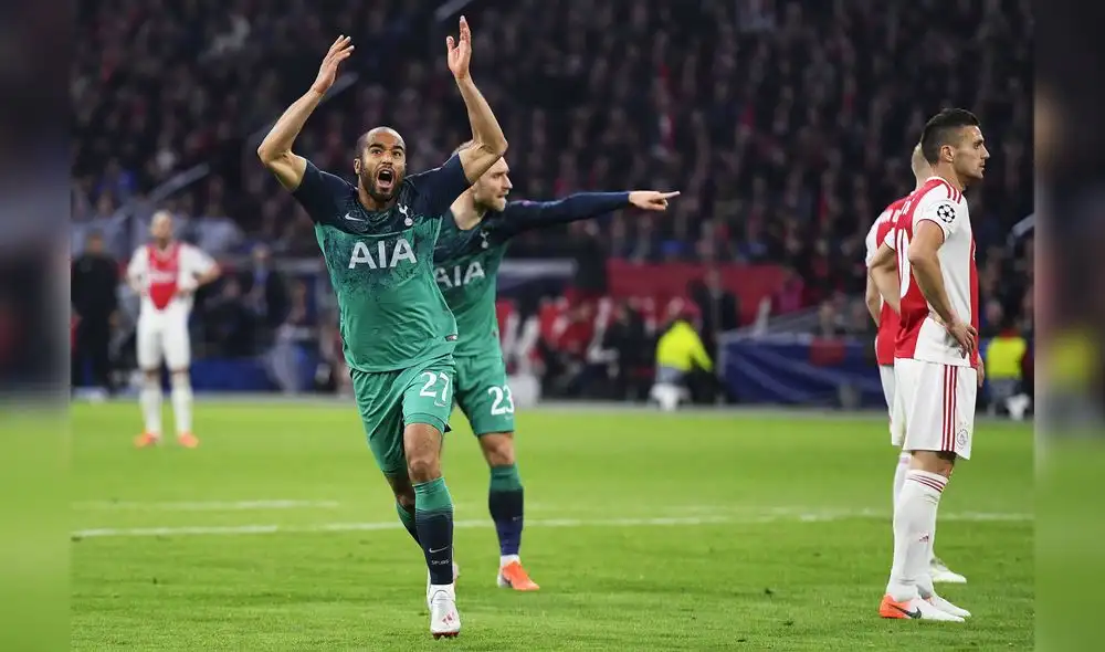 El conmovedor llanto de Lucas Moura al ver el gol que clasificó al Tottenham a la final de la Champions League [VIDEO]