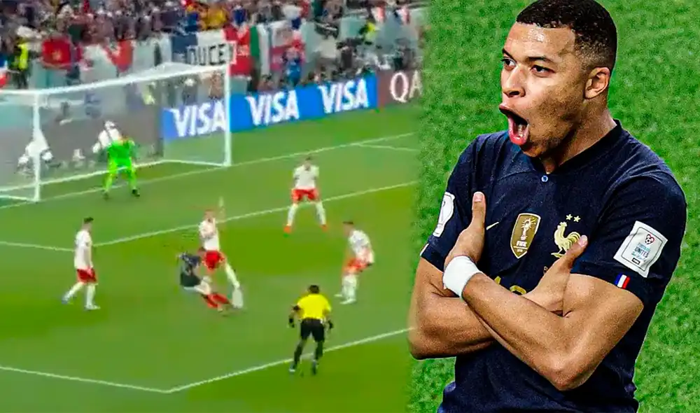 Kylian Mbappé dio muestra de su calidad de cara al arco. Foto: composición LR/DirecTV Sports