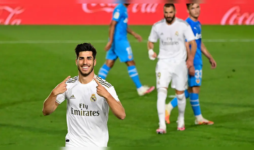 Real Madrid venció 3-0 al Valencia por LaLiga. Foto: AFP