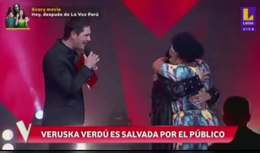 "La voz Perú": Beik es el primer eliminado de la noche. Foto: Latina "La voz Perú": Beik es el primer eliminado de la noche. Foto: Latina