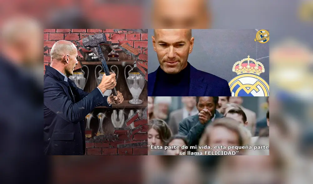 Zidane regresa al Real Madrid y es blanco de divertidos memes [FOTOS]