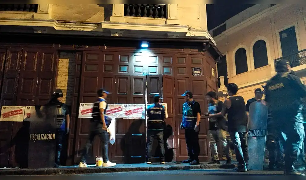 Municipalidad de Lima clausuró locales del jirón Quilca [FOTOS]