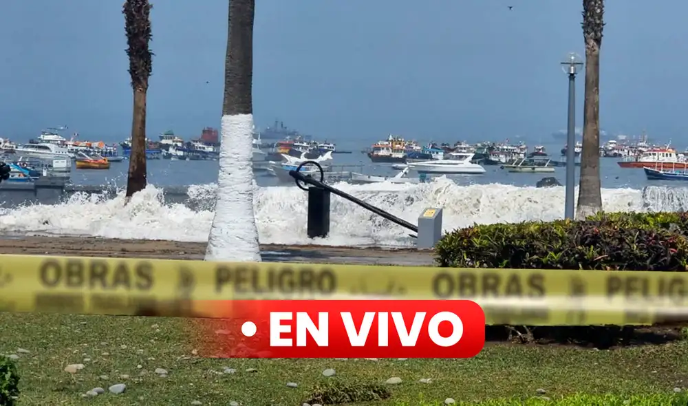 Un oleaje anómalo se registró en los puertos y playas del Callao. Foto: Jessica Merino/URPI-LR