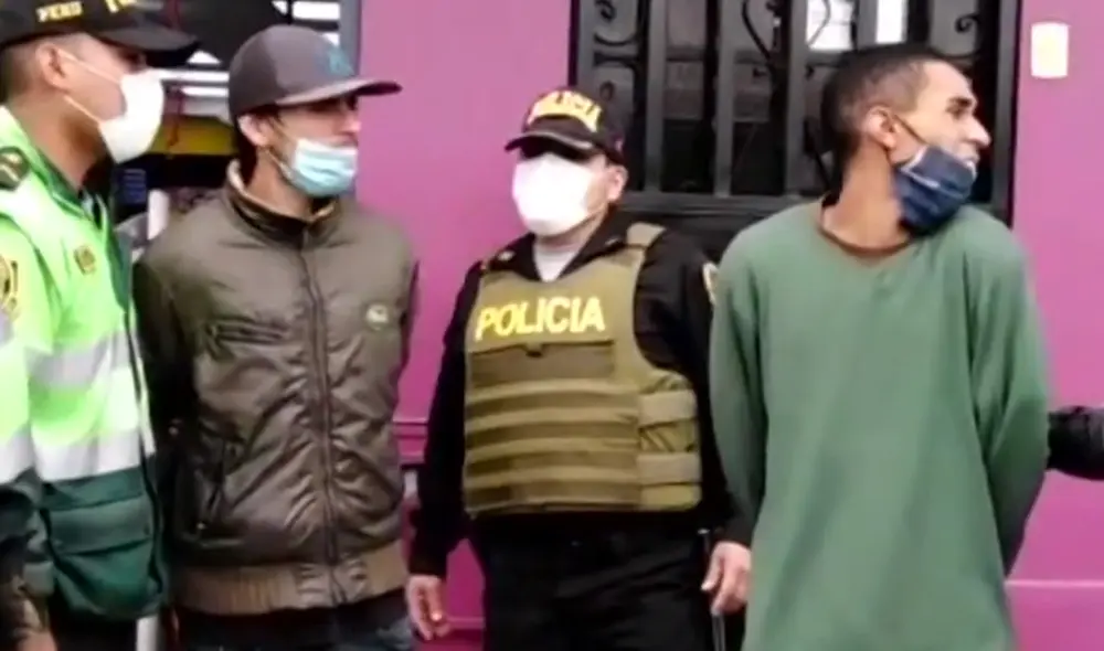 Los dos ladrones negaron conocerse en todo momento. (Foto: Captura América)
