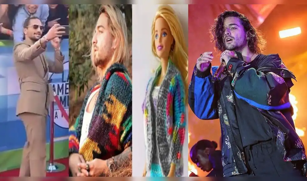 Maluma es blanco de crueles memes por look que lució en los Latin AMAs 2018