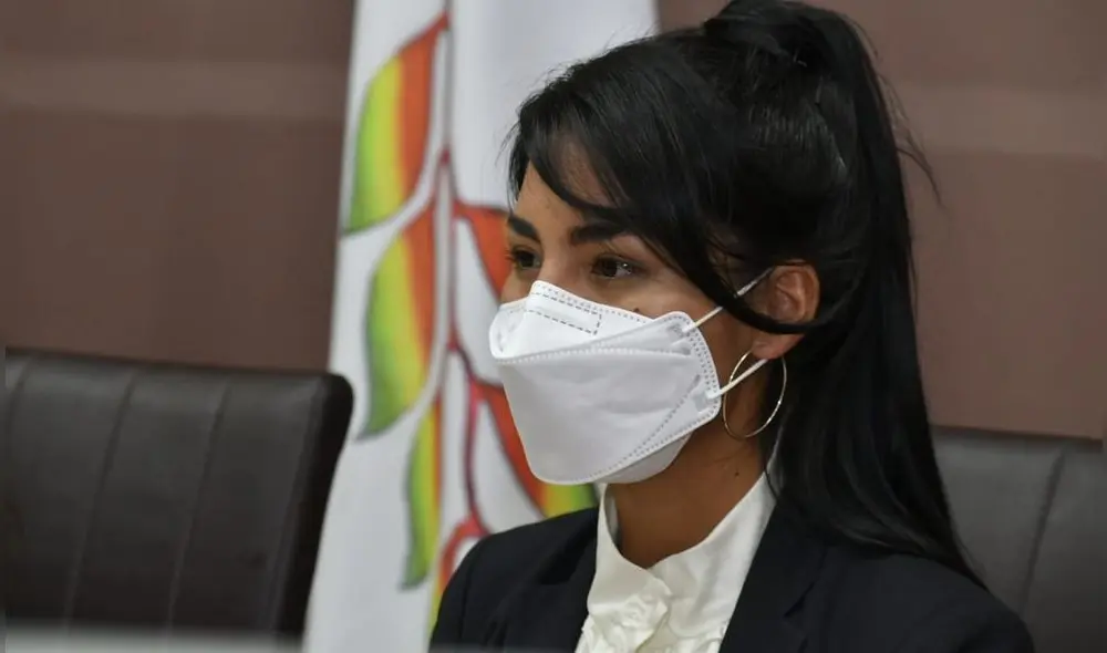 Cielo Veizaga resaltó que buscará trabajar “por las demandas de los deportistas de base”. Foto: Captura de Twitter/Los Tiempos de Cochabamba