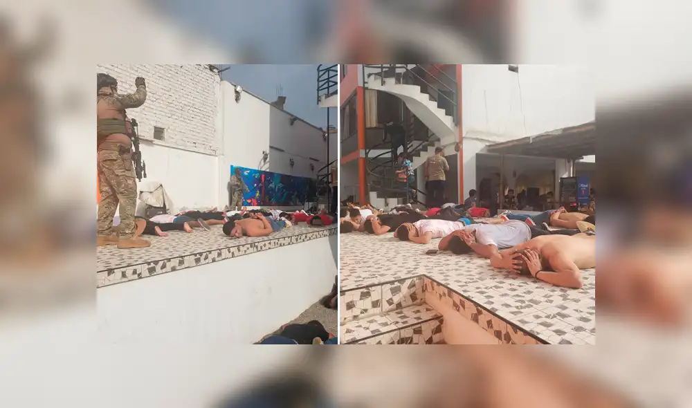 Intervinieron a 124 integrantes de una presunta organización criminal. Foto: Ministerio del Interior Intervinieron a 124 integrantes de una presunta organización criminal. Foto: Ministerio del Interior