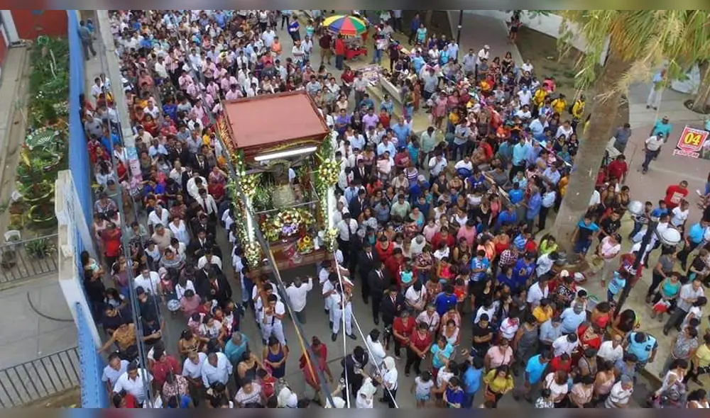 Piura: miles de devotos visitan al Señor de Chocan