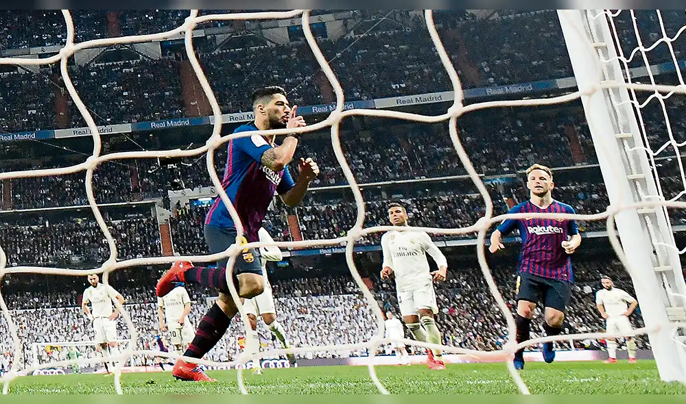 Copa del Rey: En las redes de Suárez