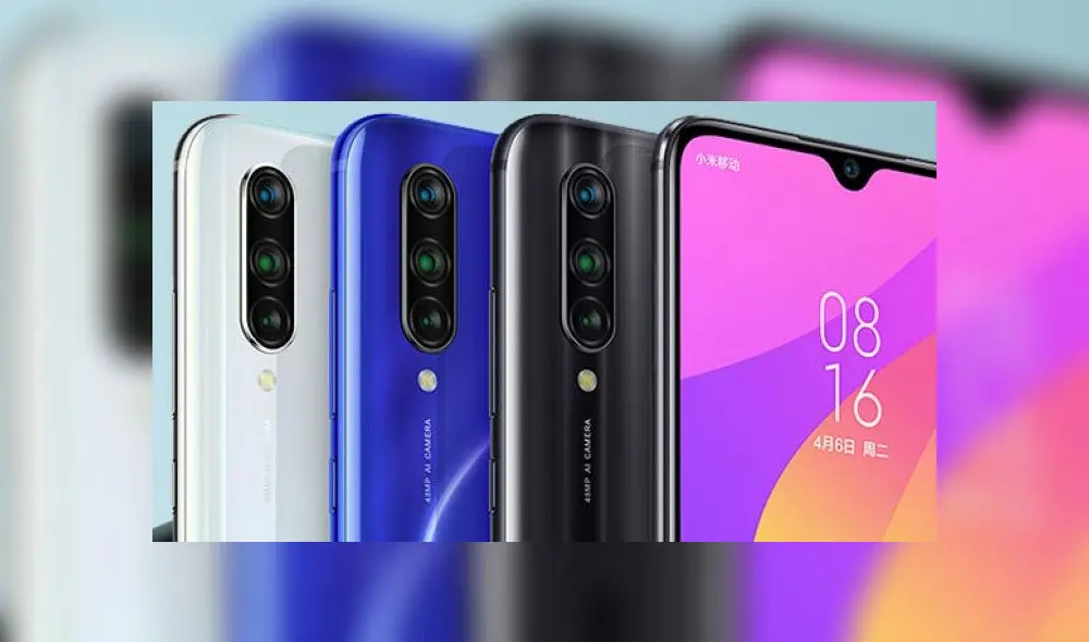 Xiaomi Mi 9 Lite tendrá triple cámara trasera.