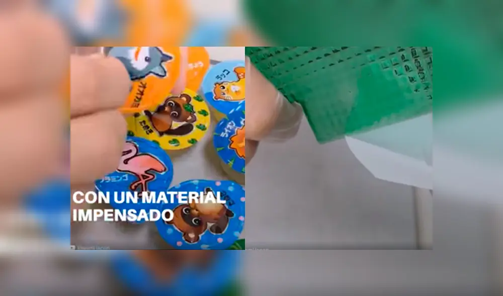 Desliza a la izquierda para ver este asombroso experimento. Foto: Captura. Desliza a la izquierda para ver este asombroso experimento. Foto: Captura.