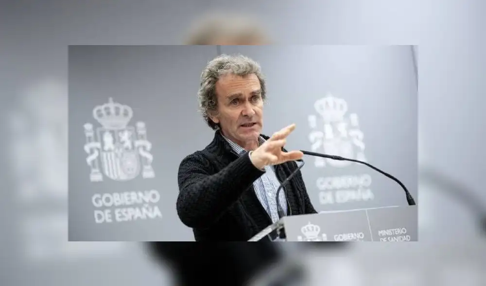 Fernando Simón realizó una conferencia telemática luego de reunirse con el comité que estudia la evolución del coronavirus en España. (Foto: Diario AS) Fernando Simón realizó una conferencia telemática luego de reunirse con el comité que estudia la evolución del coronavirus en España. (Foto: Diario AS)