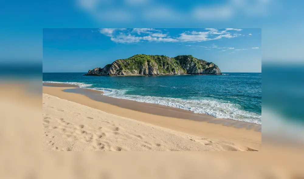 Facebook viral: mujer presume sexy pose frente a la playa, pero enorme ola la hunde [VIDEO] 