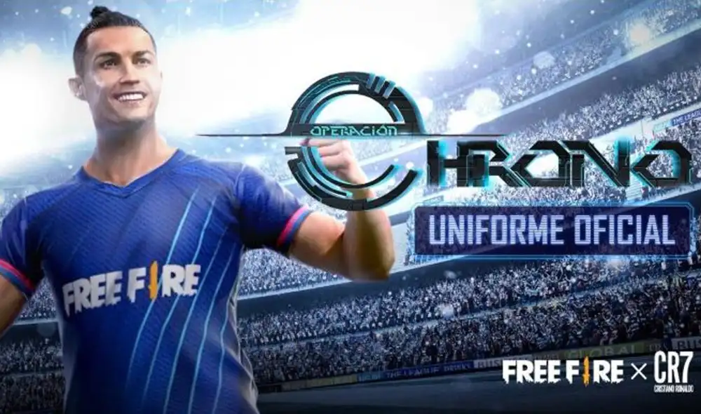 Cristiano Ronaldo se volvió embajador de Free Fire. Foto: Garena