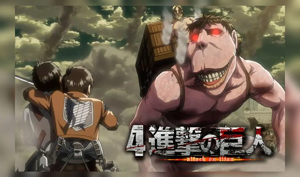 Evento mostrará avance de Shingeki no Kyojin 4. Créditos: Composición Evento mostrará avance de Shingeki no Kyojin 4. Créditos: Composición