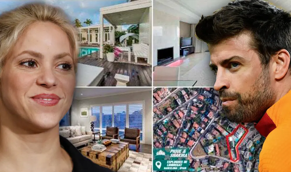 Así es por dentro la casa que Shakira y Piqué acaban de poner a la venta en Barcelona. Foto: composición LR Así es por dentro la casa que Shakira y Piqué acaban de poner a la venta en Barcelona. Foto: composición LR