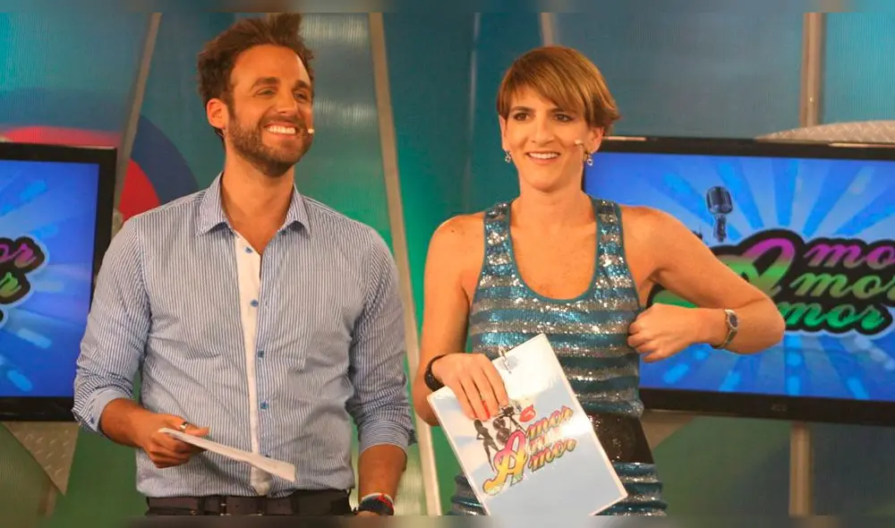 Rodrigo González y Gigi Mitre en épocas de Amor, amor, amor. Foto: La República