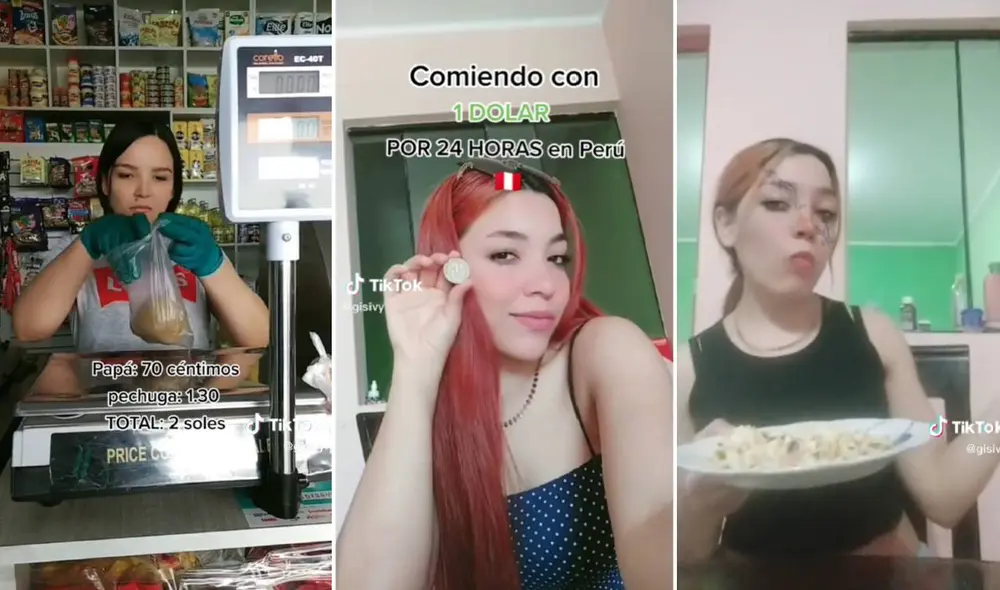 El video ha logrado más de 900.000 reproducciones en TikTok. Foto: composición LR/captura de TikTok/@gisivy El video ha logrado más de 900.000 reproducciones en TikTok. Foto: composición LR/captura de TikTok/@gisivy